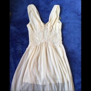 Ivory Maxi Dress NWT